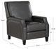 Powell® Portico Gray Manual Recliner-4