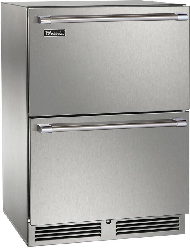 Perlick® Signature Series 24" Stainless Steel Freezer Drawer-0