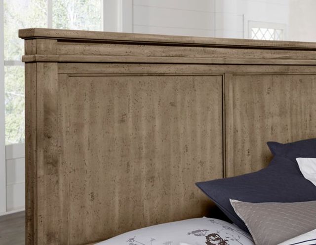 Artisan & Post by Vaughan-Bassett Cool Rustic Stone Gray Queen Storage Panel Bed-3
