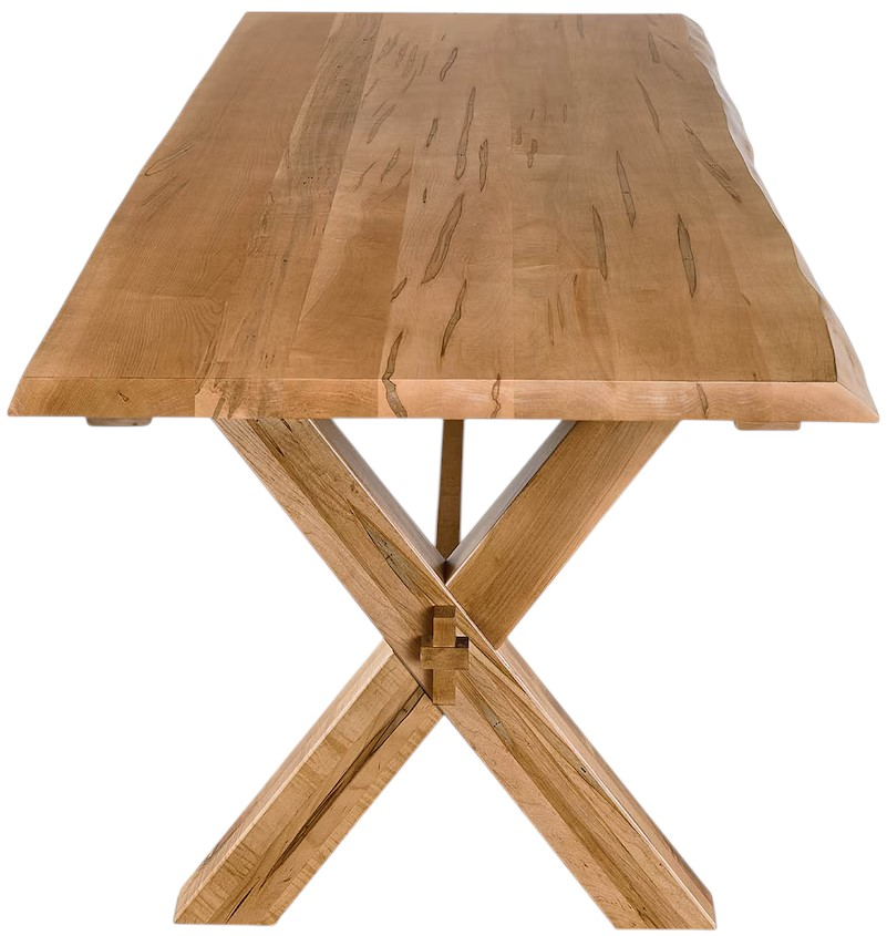 Bassett Furniture Crossbuck Dining Table - Thumbnail 2