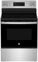 GE® 30" Stainless Steel Freestanding Electric Range -0