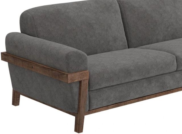 International Furniture Direct Loft Brown Gray Sofa-4
