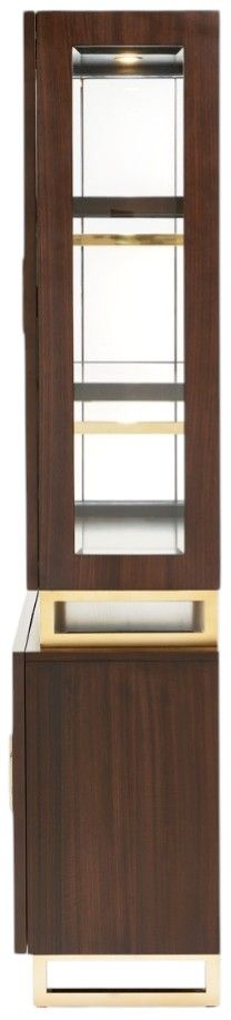 Michael Amini® Belmont Place Espresso Display Cabinet-4