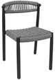 CabanaCoast® Customizable Breezeway Aluminum Outdoor Side Chair-2