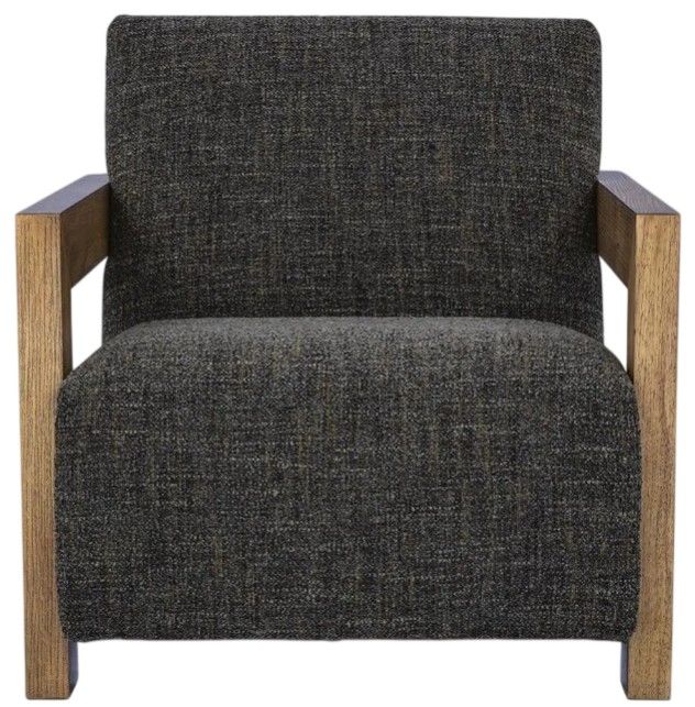 Signature Design by Ashley® Dorney Brown/Charcoal Accent Chair-2