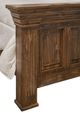 Elements International Olivia Brown King Panel Bed-4