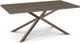 Amisco Customizable Asterisk Ash 72" Rectangular Table with Metal Stand-0