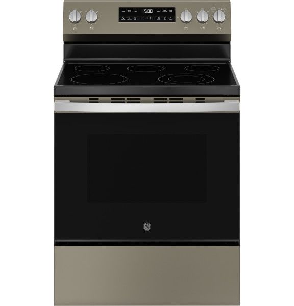 GE® 500 Series 30" Slate Freestanding Electric Range-0