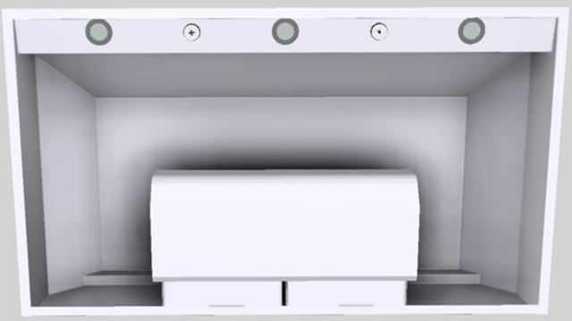 Vent-A-Hood® Designer Series 42" White Wall Mounted Range Hood-1