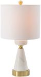 A & B Home Brass/White Table Lamp-1