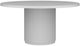 Elizabeth Ann Home Franklin White 72'' Round Dining Table-0