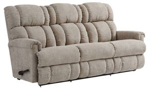 Front view of the La-Z-Boy® Pinnacle Antique Manual Wall Reclining Sofa