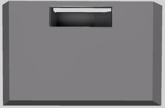 Vent-A-Hood® K Series 30" Gunsmoke Wall Mounted Liner Insert-2
