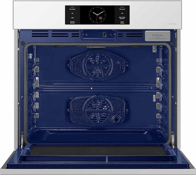 Samsung 7 Series 30" White Single Electric Wall Oven-2