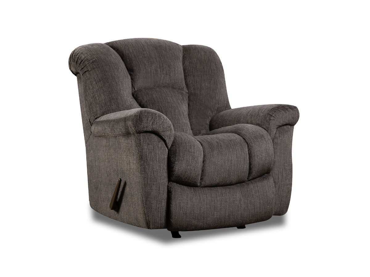 Relax Grey Rocker Recliner Bob Mills Furniture