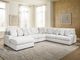 Signature Design by Ashley® Wynncroft Manor 5-Piece Chalk Left-Arm Facing Sectional and Chaise-1