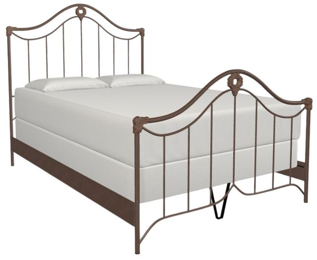 Wesley Allen Customizable Montgomery Queen Iron Bed-1