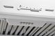 Unique® Appliances Classic Retro 30" Marshmallow White Wall Mounted Range Hood-4