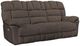 Corinthian Furniture Baker Brown Power Reclining Sofa with Dropdown Table -0