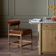 Four Hands Jazelle Altair Sienna/Havana Brown Counter Stool-1