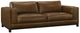 New Classic® Home Furnishings Sayer Leather Brown Sofa-0