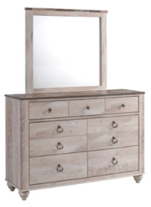 American Wholesale Furniture Jessup 3-Piece Rustic Queen Bedroom Set-3