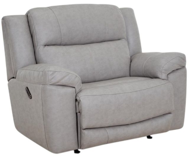 Franklin™ Lancaster Limestone Light Gray Fabric Power Rocker Recliner-0