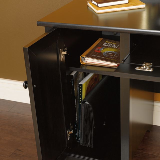 Sauder® Edge Water® Estate Black® Computer Desk-1