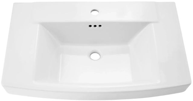 American Standard Townsend® White Center Hole Only Pedestal Sink Top-1