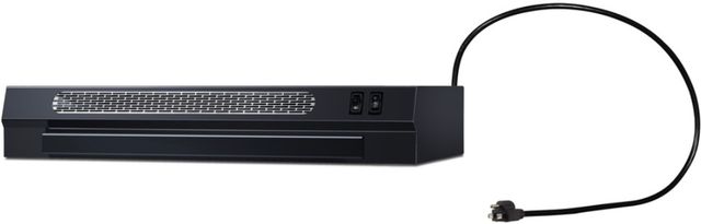 Summit® 24” Black Ductless Retractable Under Cabinet Range Hood-2