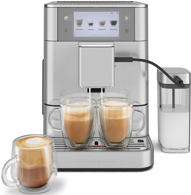 KitchenAid® Stainless Steel Fully Automatic Espresso Machine-1