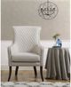 Mazin Furniture Avalon Beige Upholstered Accent Chair-3