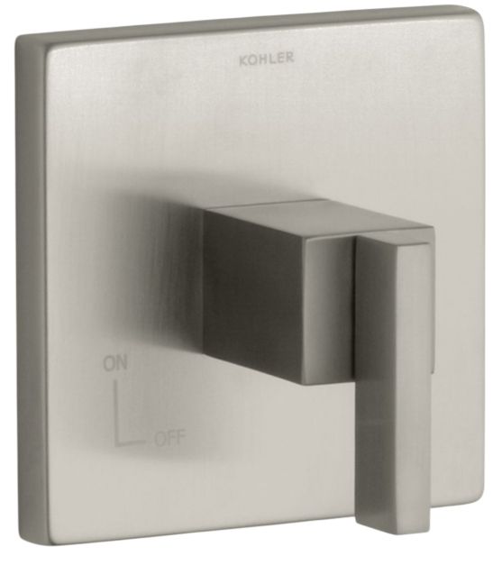 KOHLER® Loure® MasterShower® Vibrant Brushed Nickel Volume Control Valve Trim-0