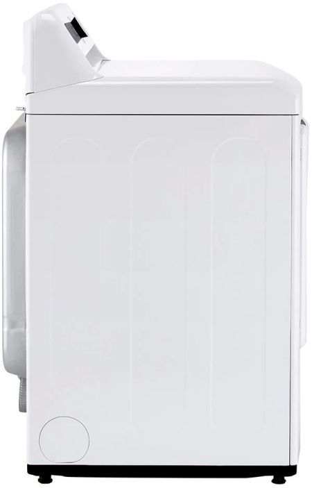 LG 7.3 Cu. Ft. White Front Load Gas Dryer-7