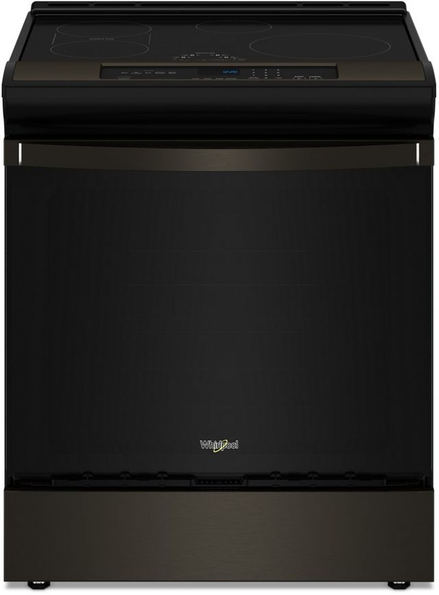 Whirlpool® 30" Black Stainless Steel Slide In Induction Range