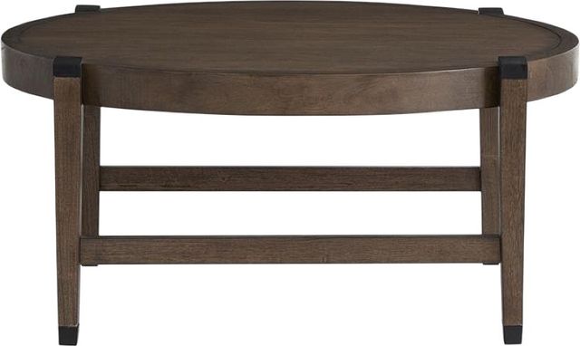 Magnussen Home® Kaysen Wallaby Round Cocktail Table-3