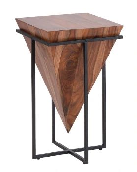 Jaipur Furniture Dennyn Brownstone Side Table-0