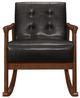 Homelegance® Auden Dark Brown/Dark Walnut Rocking Chair-2