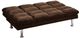 Furniture of America® Saratoga Dark Brown Futon Sleeper Sofa-2