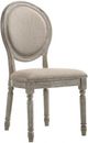 ACME Furniture Faustine Salvaged Light Oak/Tan Dining Side Chair-0