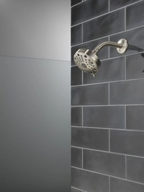 Peerless Universal Showering Components Brushed Nickel 5-Setting Shower Head-2