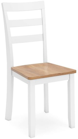 Signature Design by Ashley® Gesthaven Natural/White Dining Side Chair