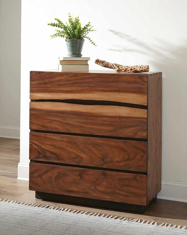 Coaster® Winslow Smokey Walnut/Coffee Bean Chest-1