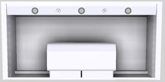 Vent-A-Hood® Designer Series 48" White Wall Mounted Range Hood-3