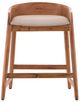 Furniture Classics Honey Brown Saddle Counter Stool-1