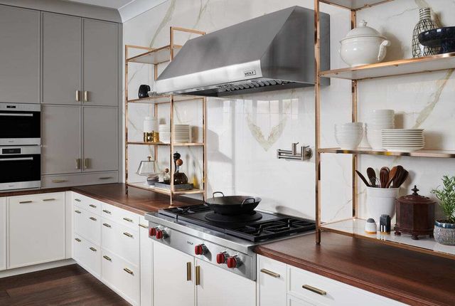 Wolf 48 Inch Liquid Propane Stainless Steel Rangetop