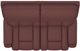 La-Z-Boy® Greyson Burgundy Reclining Loveseat with Headrest-1