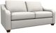 La-Z-Boy® Charlie Ivory Leather Apartment-Size Sofa-0