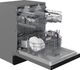 Beko 24" Fingerprint Free Stainless Steel Top Control Built In Dishwasher-3