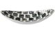 A & B Home Black/White Mosaic Tile Decorative Tray-0